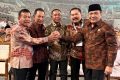 Visit Agenda: Hadiri Peringatan Hari Koperasi, 5 Pimpinan Lembaga Pancarkan Semangat Kebersamaan