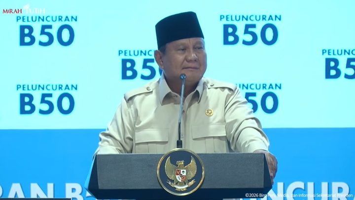 Prabowo Sentil Orang yang Tolak B50 – Sebut Ambil Komisi Impor BBM