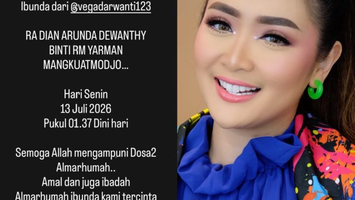 Historic Moment: ‘Ciuman’ Terakhir Ibu untuk Vega Darwanti sebelum Meninggal Dunia