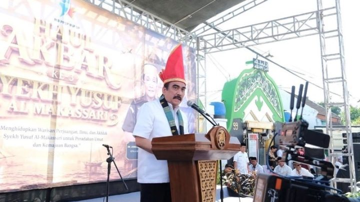 Ribuan Orang Hadiri Haul Akbar Pahlawan Nasional Syekh Yusuf Al Makassari