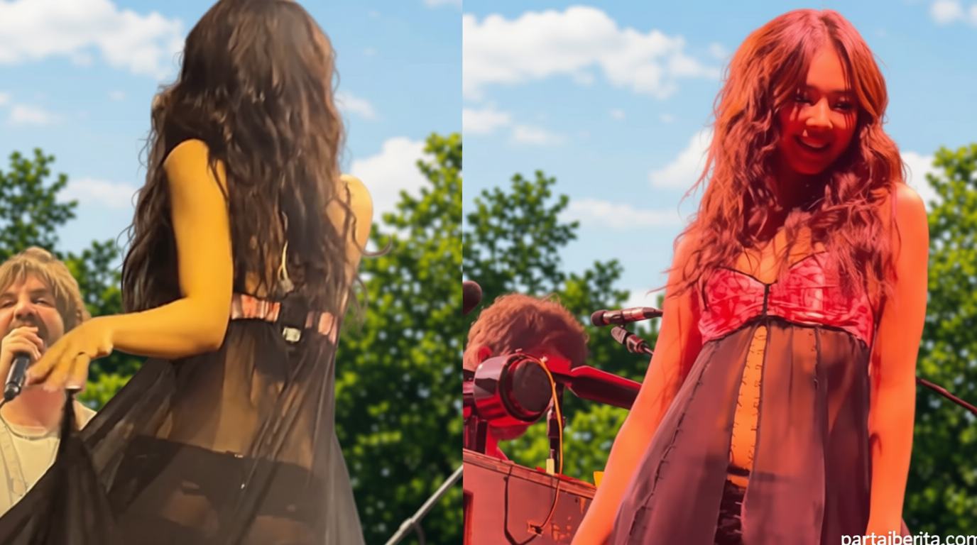 Gaun Tipis Jennie BLACKPINK saat Tampil Bareng Tame Impala Jadi Sorotan Netizen