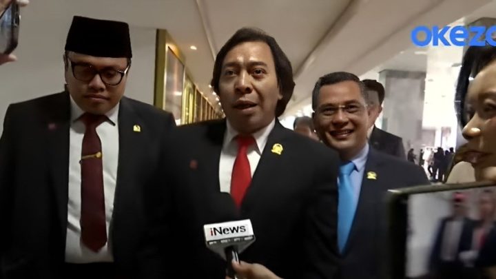 Hadiri Sidang Tahunan MPR, Komeng Ungkap Harapan untuk Prabowo