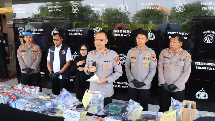 Polisi Bongkar 99 Kasus Narkoba di Bekasi, 35.117 Obat Keras Disita
