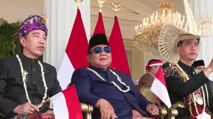 Kemesraan Prabowo–Gibran dan Jokowi di HUT Ke-81 RI Pertegas Soliditas