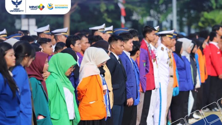 MNC University Kolaborasi dengan LLDIKTI III dan 9 Kampus Lainnya Gelar Upacara HUT RI ke-81 di Kampus Itaru