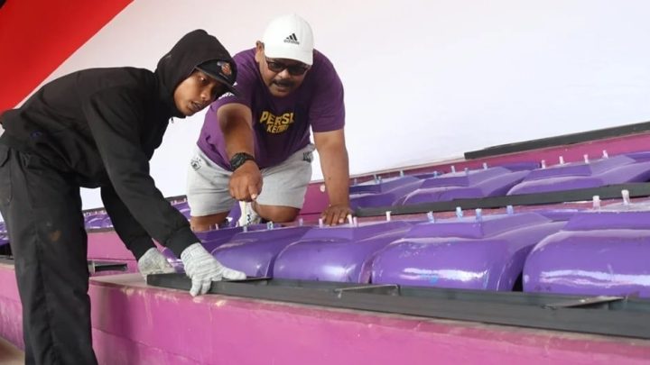 Persik Kediri Kebut Persiapan Stadion Brawijaya Sambut Super League 2026-2027