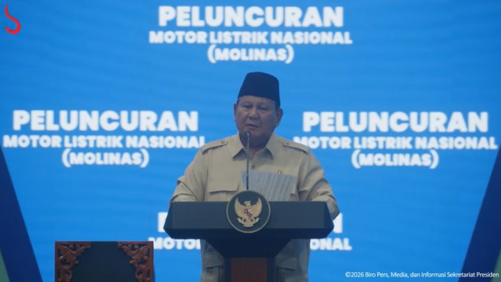 Usai Molinas Diluncurkan, Prabowo Targetkan Produksi Mobil Listrik Nasional 2028