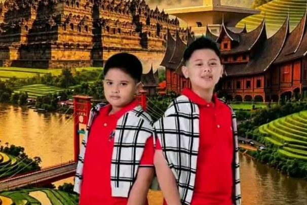 Jelang HUT ke-81 RI, Reyhan-Rafie Hadirkan Lagu Patriotik Kita Satu Indonesia